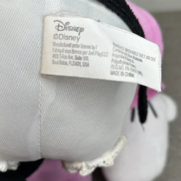 Disney Large Minnie Mouse Plush 25" Pink Polka Dots Stuffed Toy Age 2+ - Picture 11 of 14